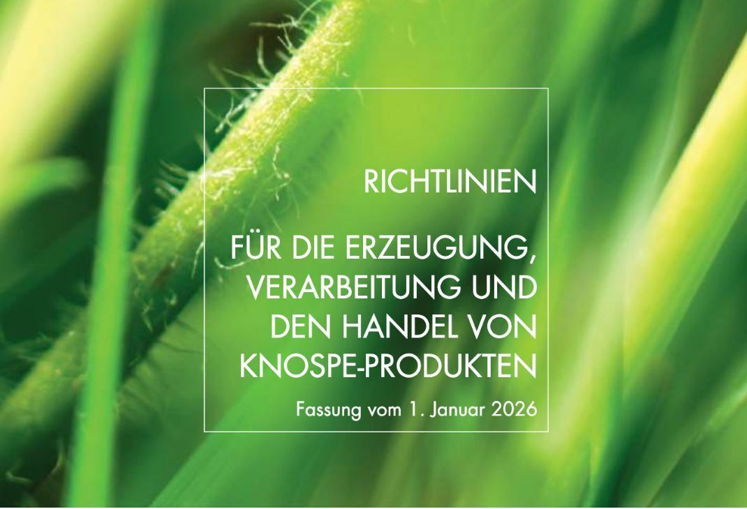 Bio Suisse Richtlinien 2026 jetzt online