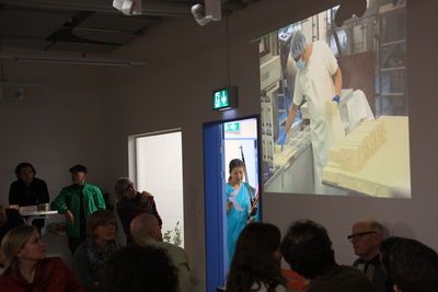 slideshow uber produktion beim besuch bei